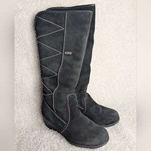 PAJAR Vintage Black suede winter boots size 8 Super warm and comfy!